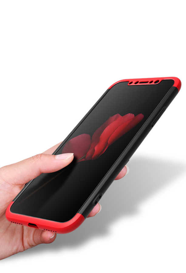 Apple iPhone X Uyumlu Kılıf Zore Ays Kapak - 6
