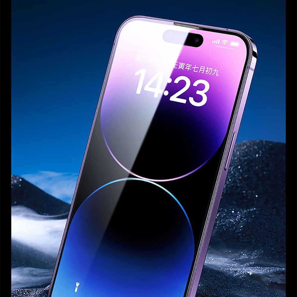 Apple iPhone 12 Pro Max Uyumlu Wiwu iVista Screen Matte Ultra Güçlü Temperli Mat Ekran Koruyucu - 10