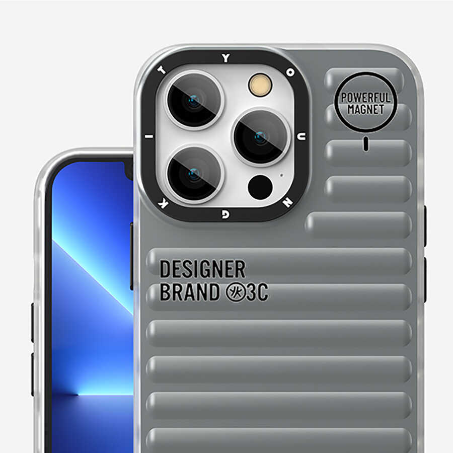 Apple iPhone 13 Pro Max Uyumlu Kılıf YoungKit Plain Coloured Serisi Kapak - 7