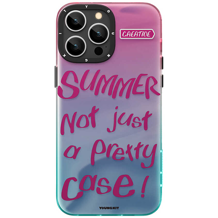 Apple iPhone 13 Pro Max Uyumlu Kılıf YoungKit Summer Serisi Kapak - 4