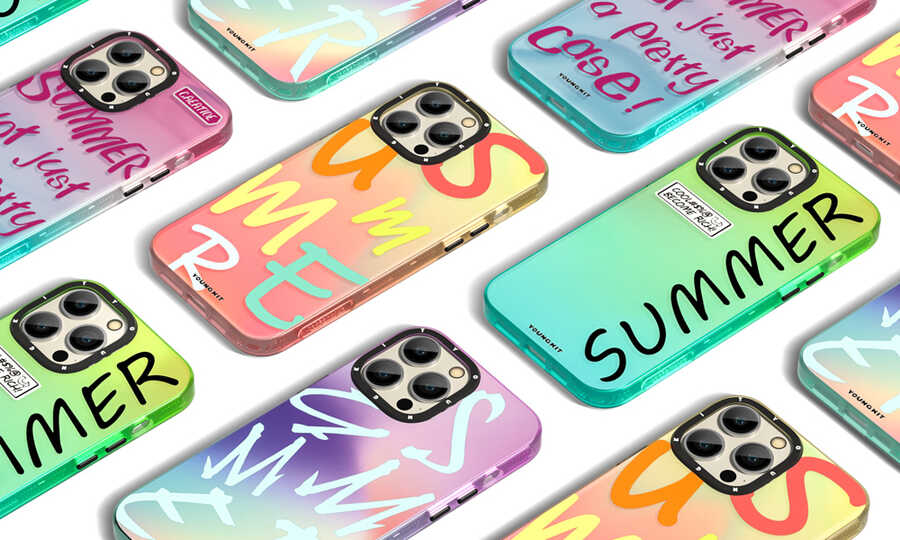 Apple iPhone 13 Pro Max Uyumlu Kılıf YoungKit Summer Serisi Kapak - 8