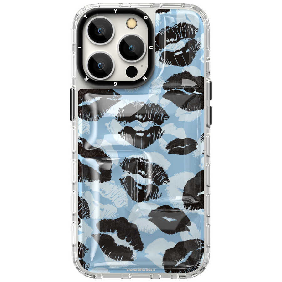 Apple iPhone 13 Pro Uyumlu Kılıf YoungKit Leopard Article Serisi Kapak - 4