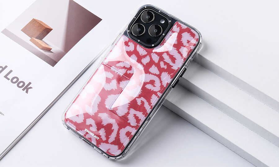 Apple iPhone 13 Pro Uyumlu Kılıf YoungKit Leopard Article Serisi Kapak - 7