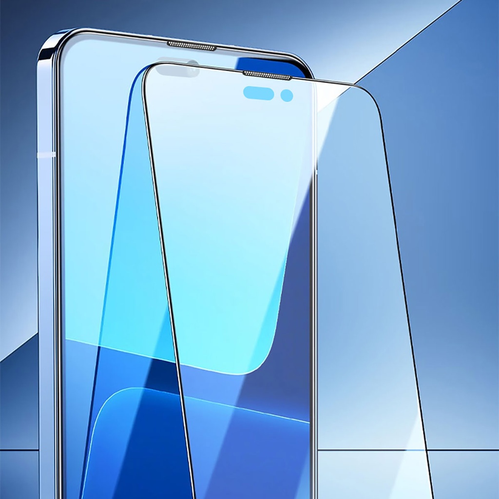 Apple iPhone 14 Pro Max Uyumlu Wiwu iVista Screen Matte Ultra Güçlü Temperli Mat Ekran Koruyucu - 8