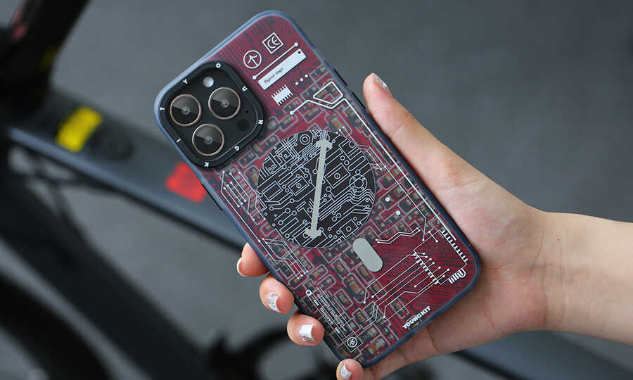 Apple iPhone 13 Pro Max Uyumlu Kılıf YoungKit Technology Serisi Kapak - 4