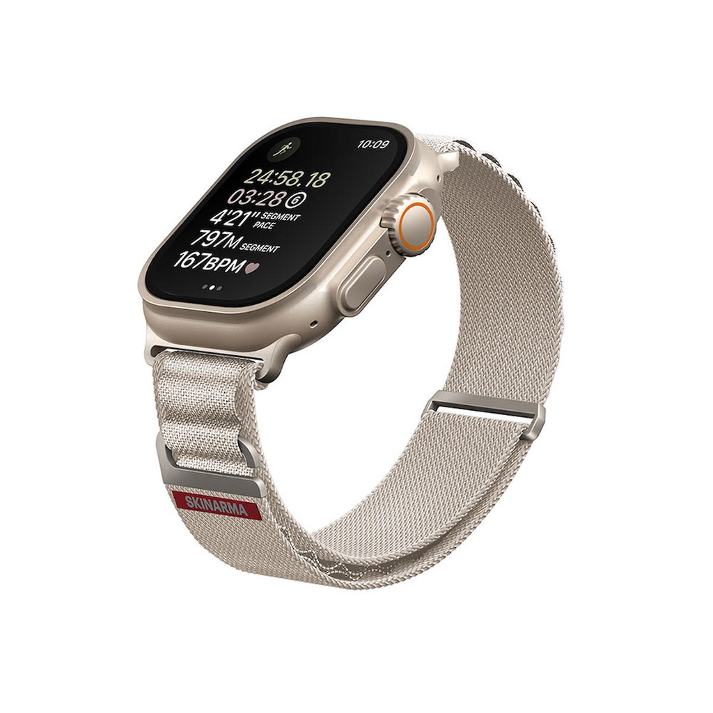 Apple Watch Ultra 49mm Uyumlu SkinArma Kobu Hasır Kordon