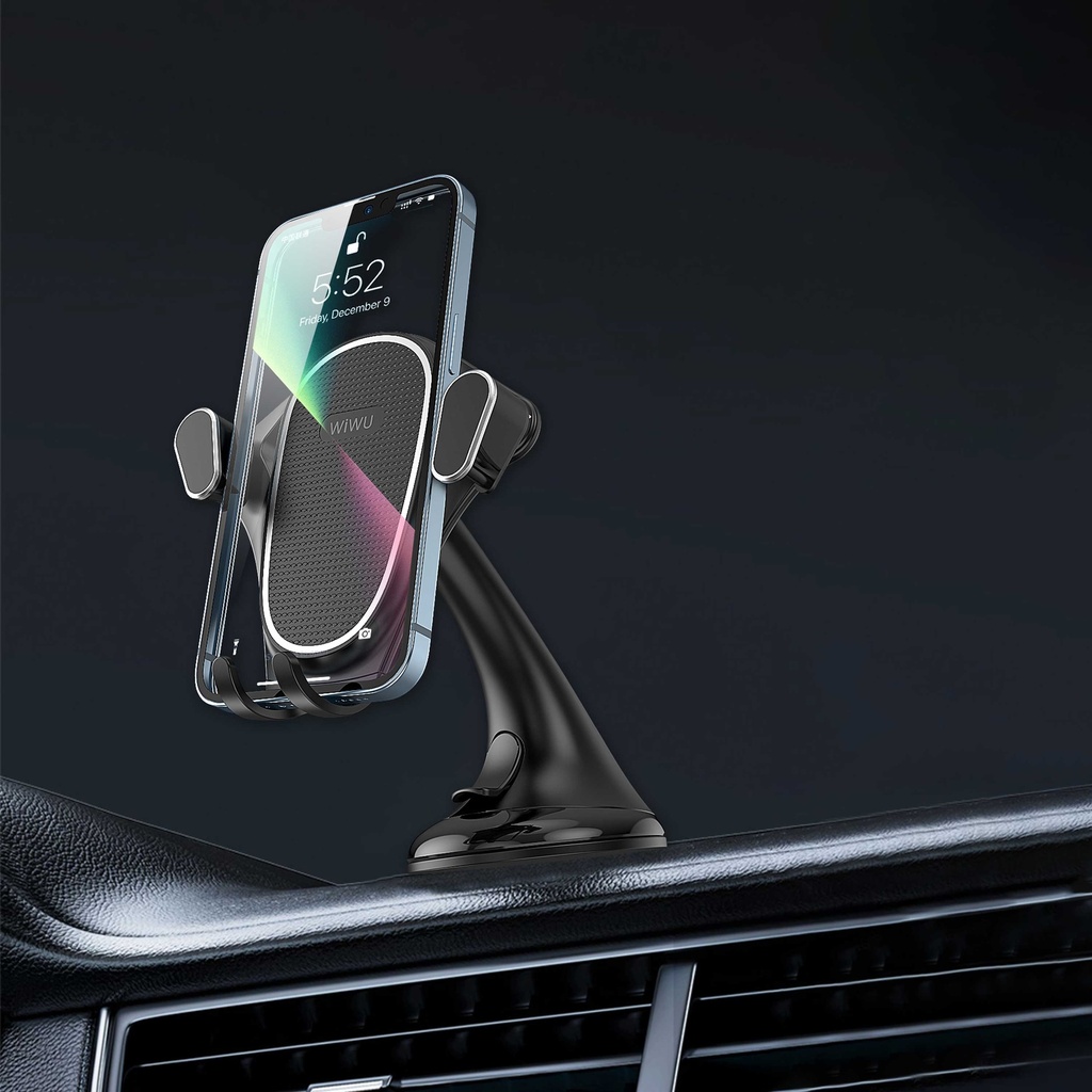 Wiwu CH019 Telefon Ağırlığı İle Çalışan Vantuzlu Tasarım Araç Telefon Tutucu - 6