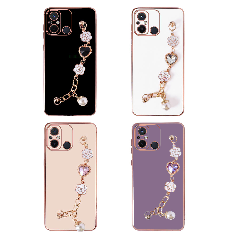 Xiaomi Redmi 12C Uyumlu Kılıf El Tutamaçlı Kamera Korumalı Zore Taka Silikon Kapak - 1