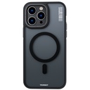 Apple iPhone 14 Pro Max Uyumlu Kılıf Magsafe Şarj Özellikli Youngkit Rock Sand Serisi Kapak - 6