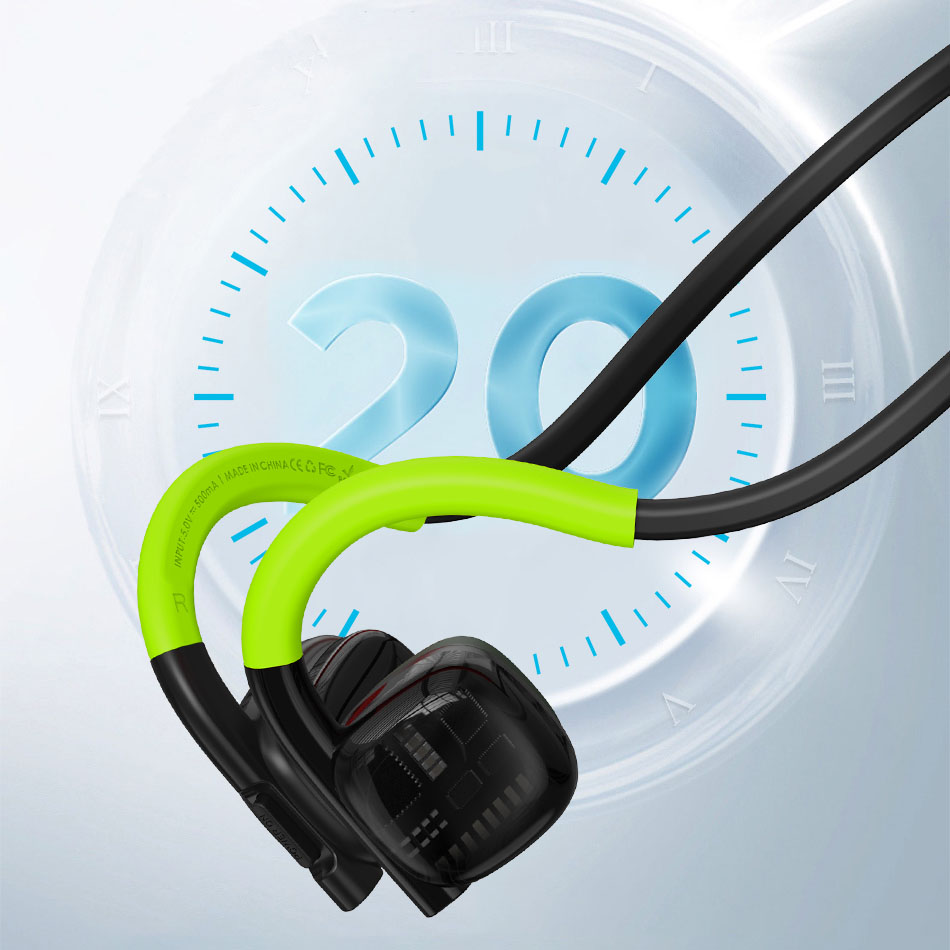 Wiwu Air Wireless Marathon Pro Suya Dayanıklı Sporcu Bluetooth Kulaklık - 5