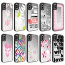 Apple iPhone X Uyumlu Kılıf Aynalı Desenli Kamera Korumalı Parlak Zore Mirror Kapak - 1