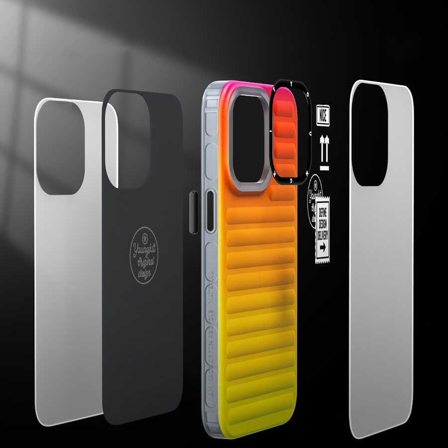 Apple iPhone 14 Pro Max Uyumlu Kılıf YoungKit The Secret Color Serisi Kapak - 13