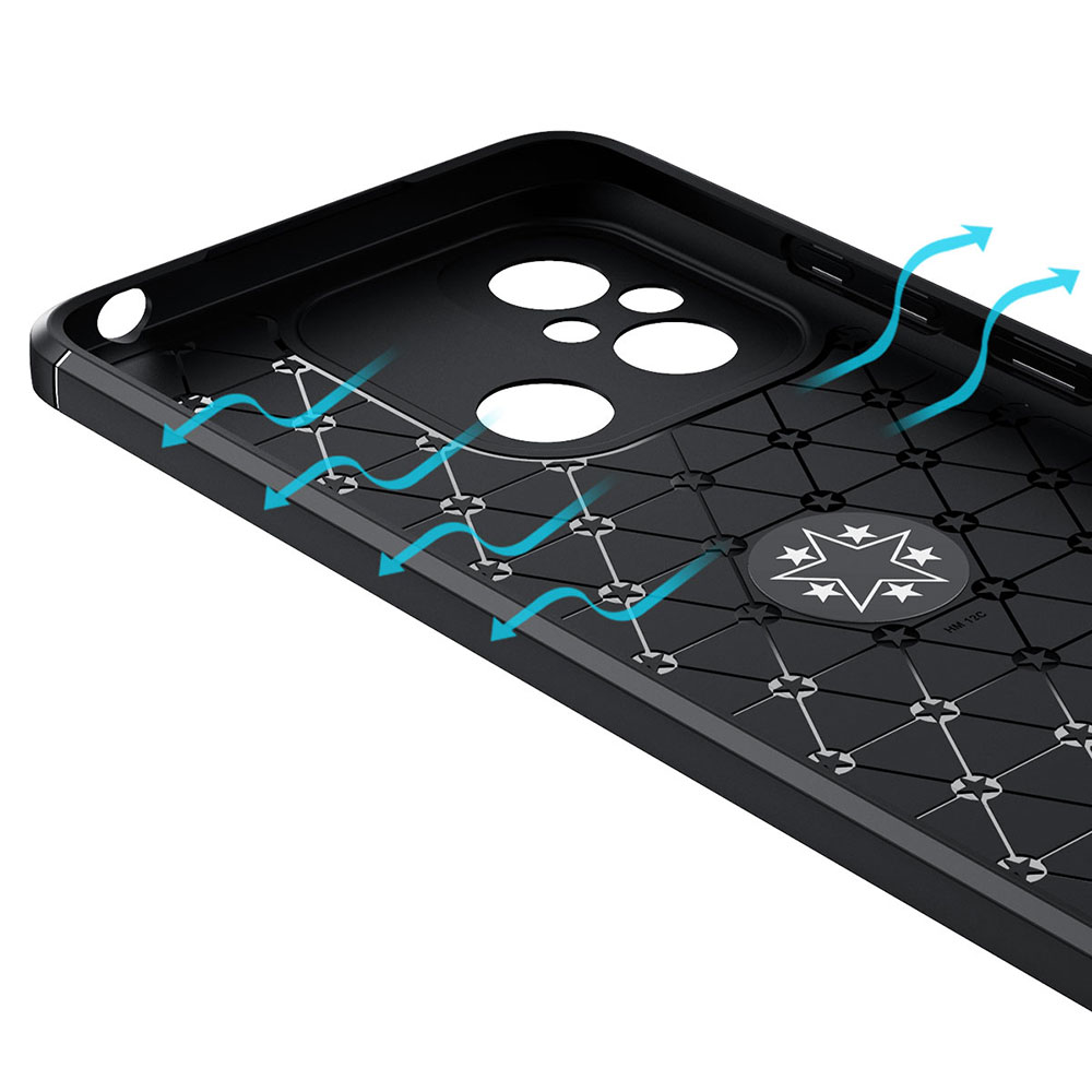 Xiaomi Redmi 12C Uyumlu Kılıf Zore Ravel Silikon Kapak - 5