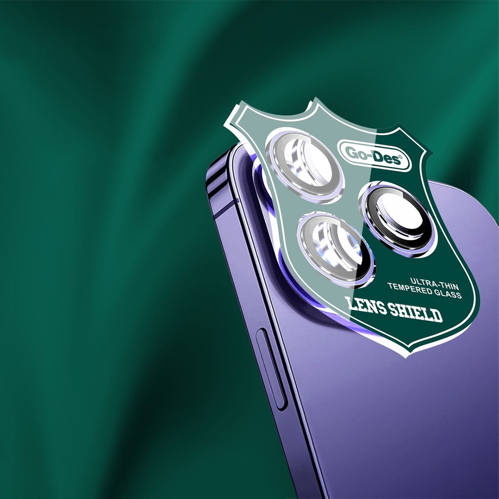 Apple iPhone 11 Pro Uyumlu Go Des CL-10 Kamera Lens Koruyucu - 11