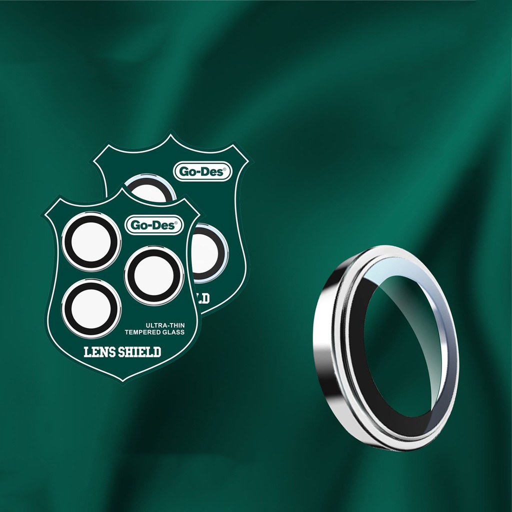 Apple iPhone 11 Pro Max Uyumlu Go Des CL-10 Kamera Lens Koruyucu - 3