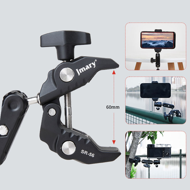 Jmary SR-56 Çekim Ekipmanları için Ayarlanabilir Alüminyum Kelepçe - 6