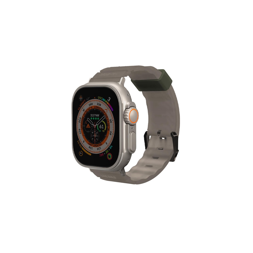 Apple Watch 42mm Uyumlu SkinArma Shokku Silikon Kordon