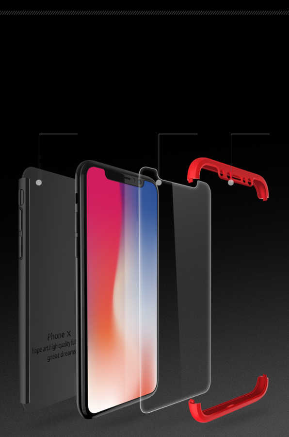 Apple iPhone X Uyumlu Kılıf Zore Ays Kapak - 5