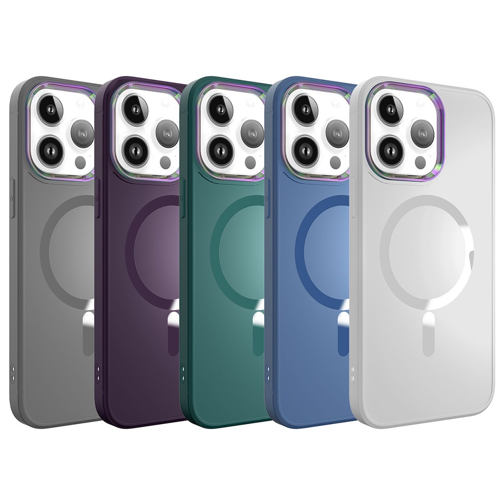 Apple iPhone 14 Pro Uyumlu Kılıf Magsafe Wireless Şarj Özellikli Zore Stil Kapak - 1