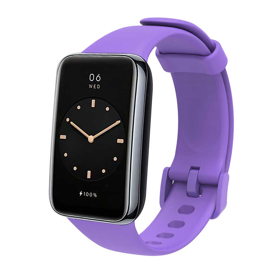 Xiaomi Mi Band 7 Pro Uyumlu KRD-70 Silikon Kordon - 5
