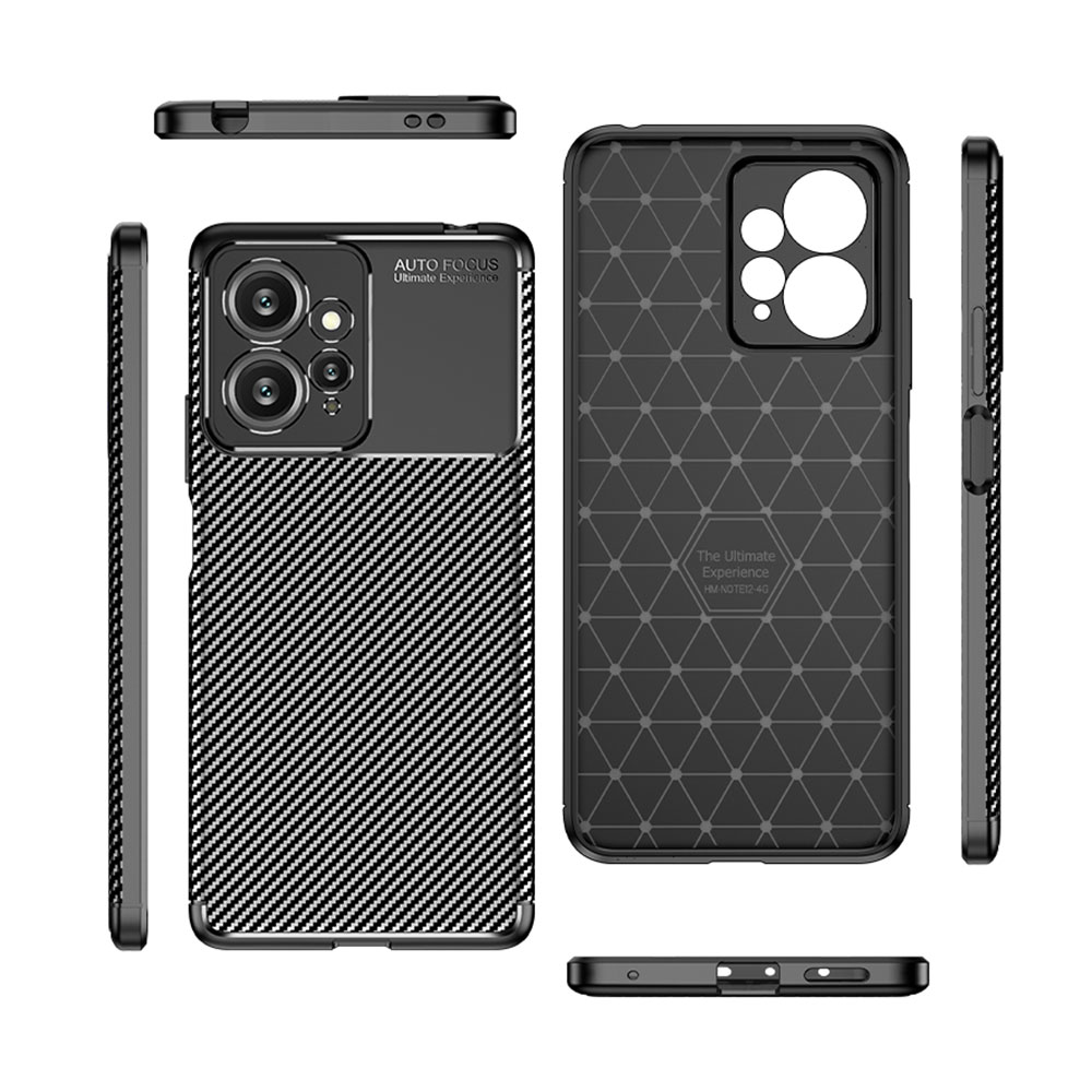 Xiaomi Redmi Note 12 4G Uyumlu Kılıf Zore Negro Silikon Kapak - 8