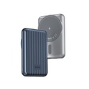 Wiwu PP02 Taşınabilir Wireless Şarj ve PD Hızlı Şarj Özellikli Powerbank 15W 5000mAh - 1