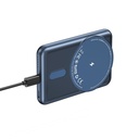 Wiwu PP02 Taşınabilir Wireless Şarj ve PD Hızlı Şarj Özellikli Powerbank 15W 5000mAh - 3