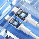 Benks D45 Type-C to Lightning PD Hızlı Şarj ve Data Kablo 480Mbps 2 Metre - 4