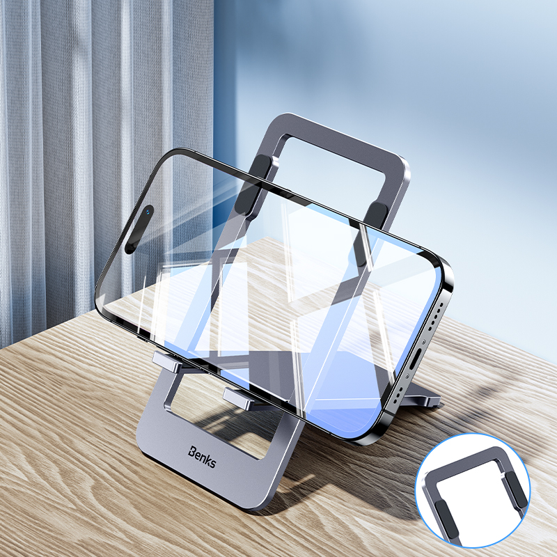 Benks L50 Katlanabilir Ultra İnce Metal Telefon Standı - 5