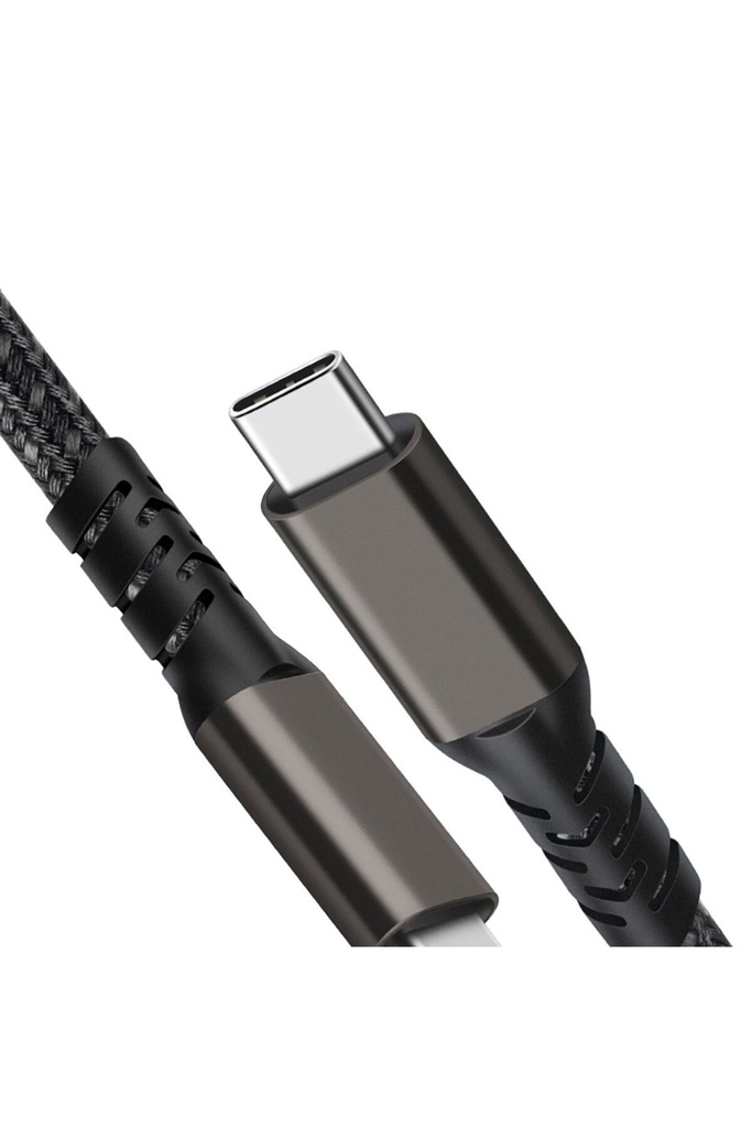 Zore 2.Jenerasyon Type-C to Type-C USB3.2 PD Data Kablosu 100W 20Gbps 4K@60Hz 0.2 Metre