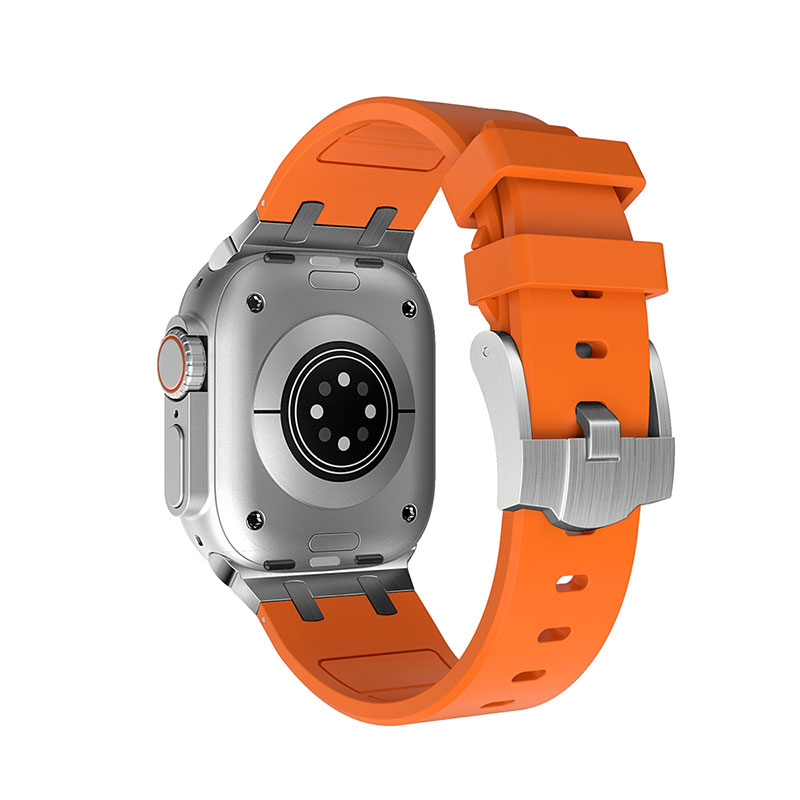 Apple Watch 44mm Uyumlu Zore KRD-89 Silikon Kordon - 19