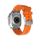 Apple Watch 44mm Uyumlu Zore KRD-89 Silikon Kordon - 19