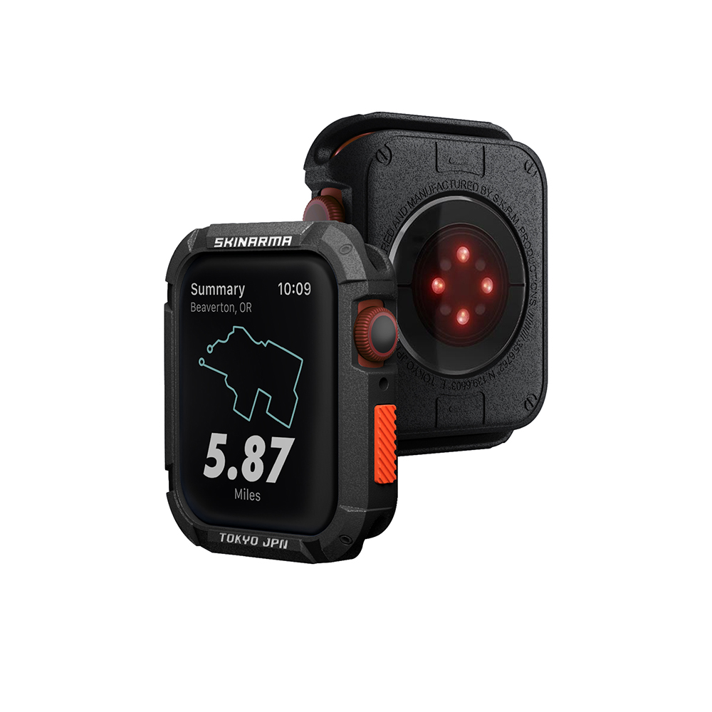 Apple Watch 44mm Uyumlu SkinArma Kurono Buzlu Tasarım Sert PC Kasa Koruyucu - 3