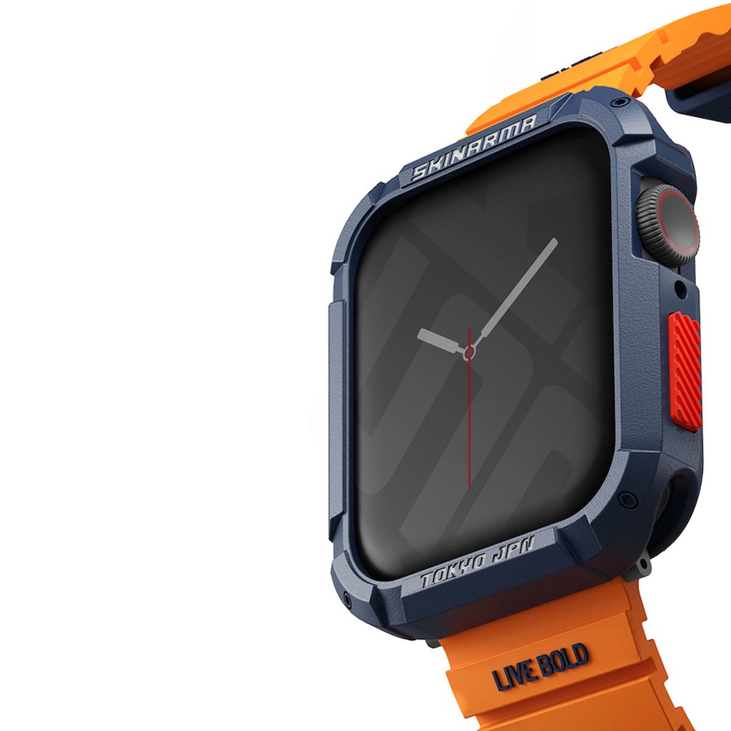 Apple Watch 44mm Uyumlu SkinArma Kurono Buzlu Tasarım Sert PC Kasa Koruyucu