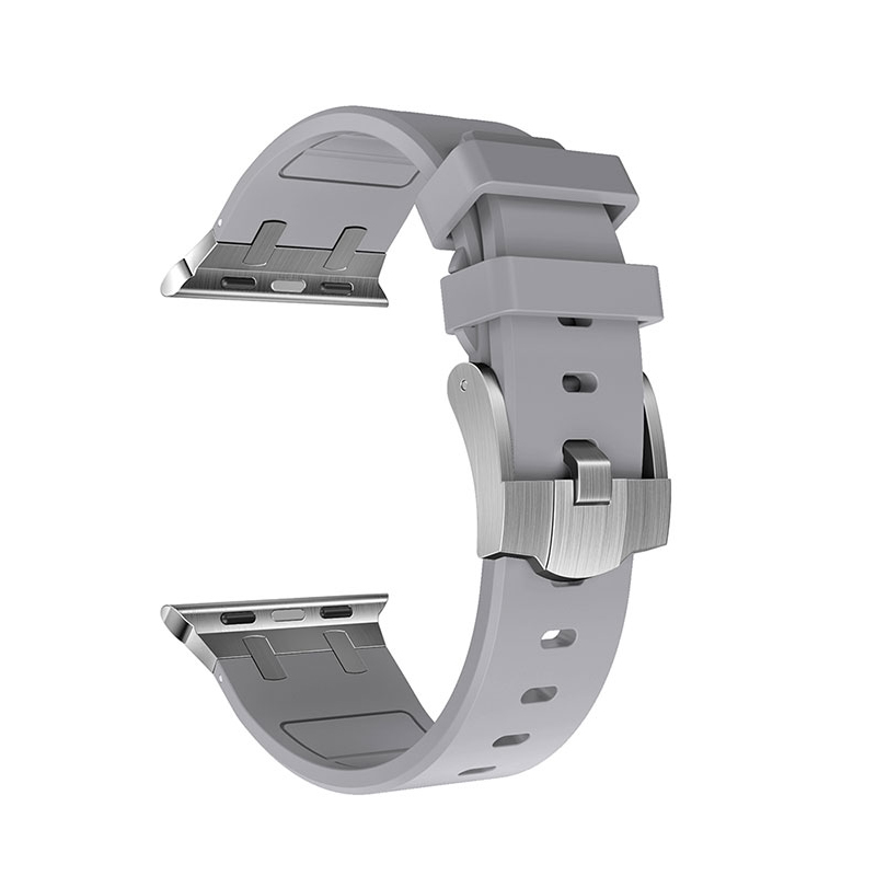 Apple Watch 7 45mm Uyumlu Zore KRD-89 Silikon Kordon - 9