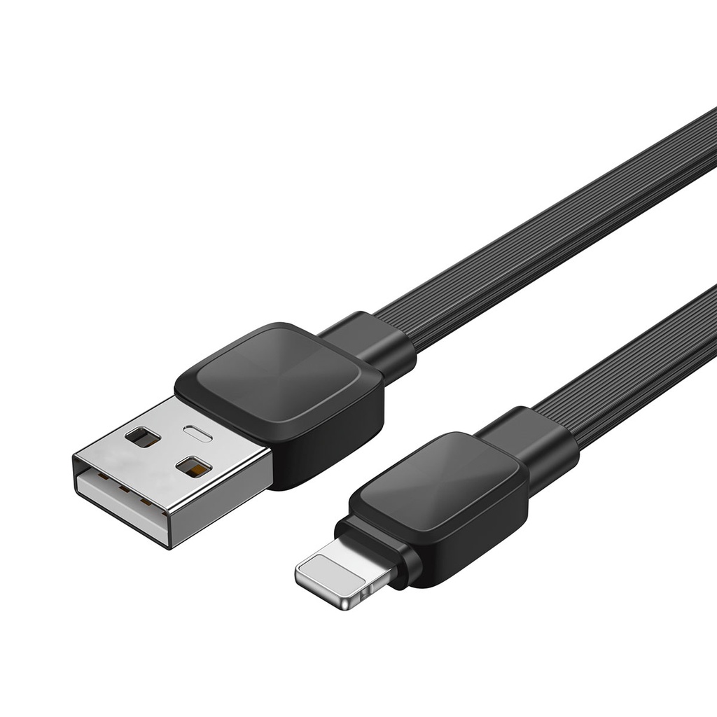 Wiwu Bravo Wİ-C003 Yassı Tasarım Lightning Usb Kablo 1M - 1