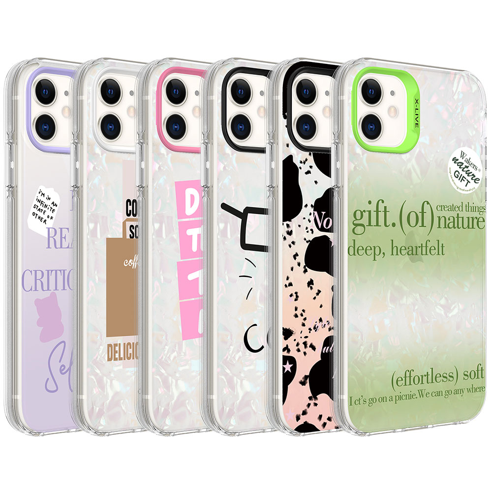 Apple iPhone 11 Uyumlu Kılıf Mermer Desenli Zore Marbello Kapak - 1