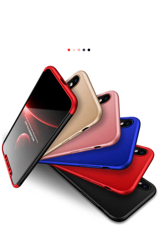 Apple iPhone X Uyumlu Kılıf Zore Ays Kapak - 11