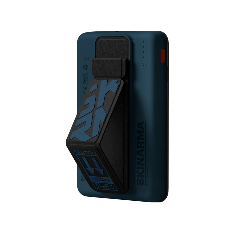 SkinArma Spunk Taşınabilir Wireless Şarj ve PD Hızlı Şarj Özellikli Powerbank 15W 5000mAh - 3