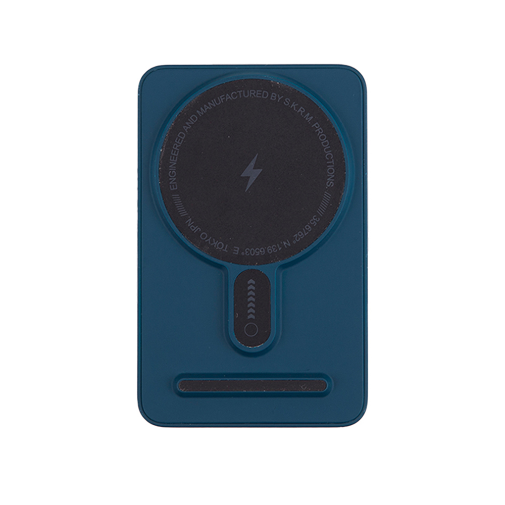 SkinArma Spunk Taşınabilir Wireless Şarj ve PD Hızlı Şarj Özellikli Powerbank 15W 5000mAh - 4