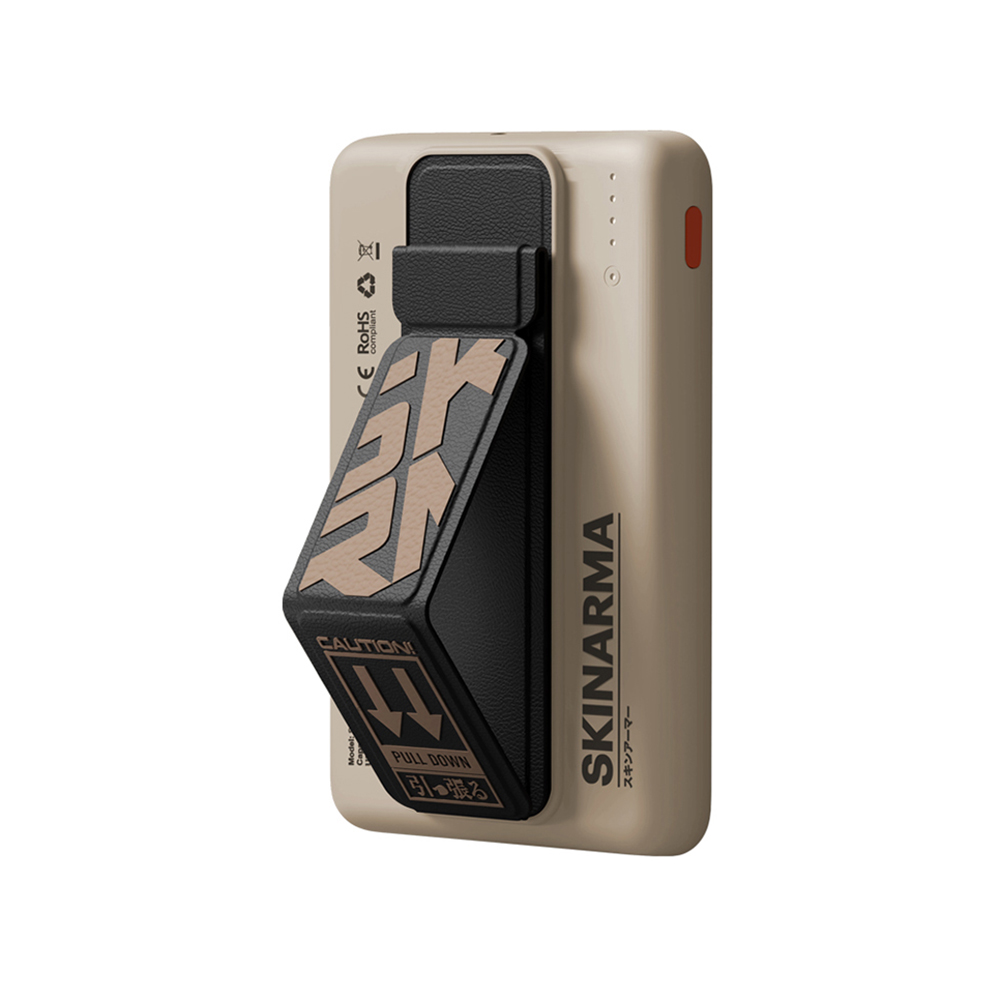 SkinArma Spunk Taşınabilir Wireless Şarj ve PD Hızlı Şarj Özellikli Powerbank 15W 5000mAh - 7