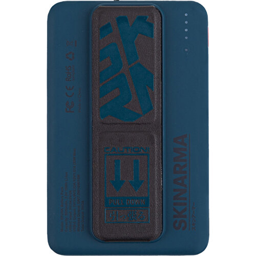 SkinArma Spunk Taşınabilir Wireless Şarj ve PD Hızlı Şarj Özellikli Powerbank 15W 5000mAh