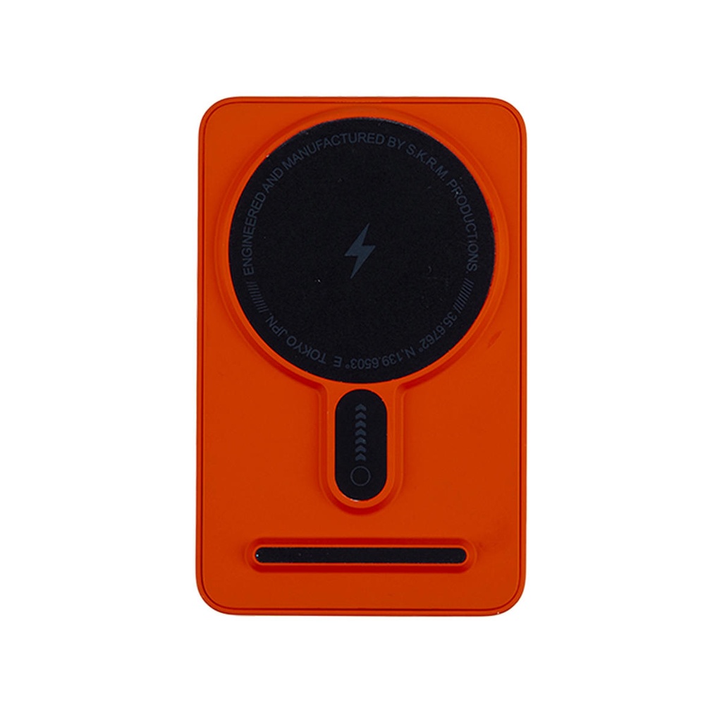 SkinArma Spunk Taşınabilir Wireless Şarj ve PD Hızlı Şarj Özellikli Powerbank 15W 5000mAh