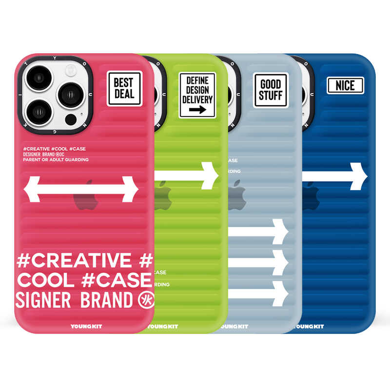 Apple iPhone 14 Pro Uyumlu Kılıf YoungKit Luggage FireFly Serisi Kapak - 1