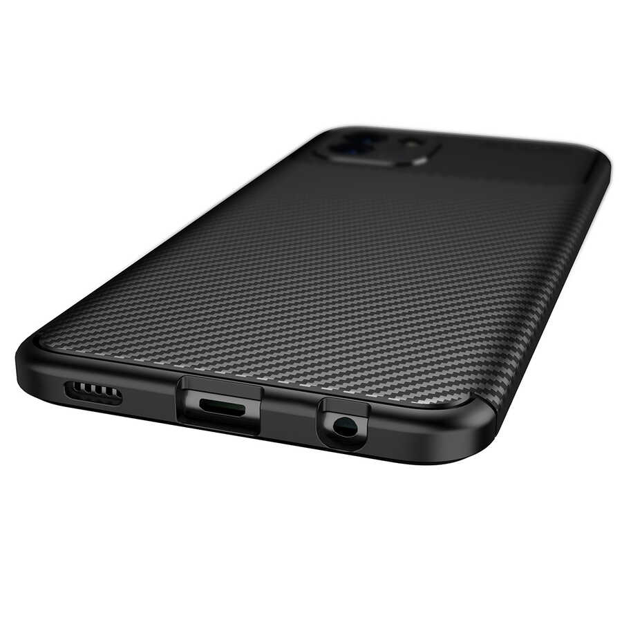 Samsung Galaxy A03 Uyumlu Kılıf Zore Negro Silikon Kapak - 4