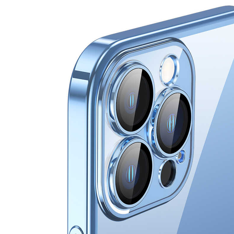 Apple iPhone 14 Pro Max Uyumlu Kılıf Sert PC Renkli Çerçeveli Zore Riksos Kapak - 13