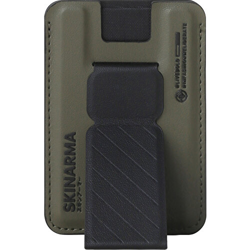 SkinArma Kado 2 Hazneli Magnetik Standlı Kartlık