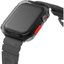 Apple Watch 7 45mm Uyumlu SkinArma Kurono Sert PC Kasa Koruyucu + Shokku Silikon Kordon