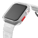 Apple Watch 7 45mm Uyumlu SkinArma Kurono Sert PC Kasa Koruyucu + Shokku Silikon Kordon