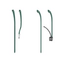 Samsung Galaxy Watch 4 Classic 42mm Uyumlu Zore KRD-84 Silikon Kordon - 5